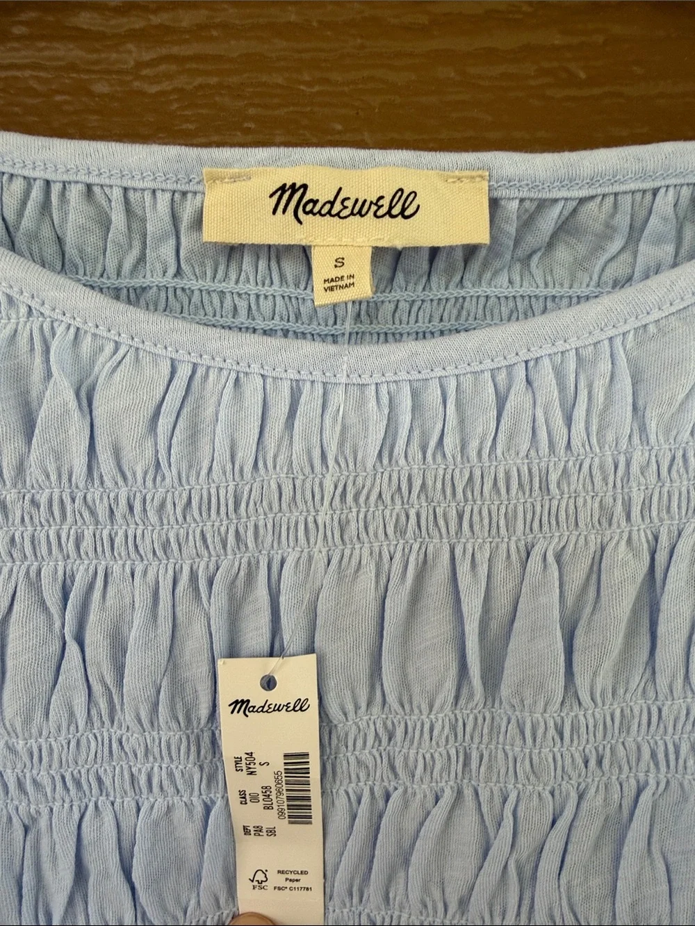 Madewell light blue